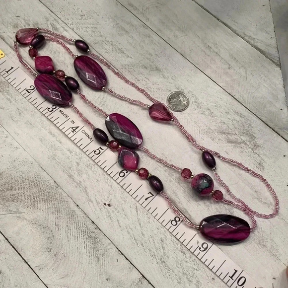 Bead  Necklace - Picture 4 of 4